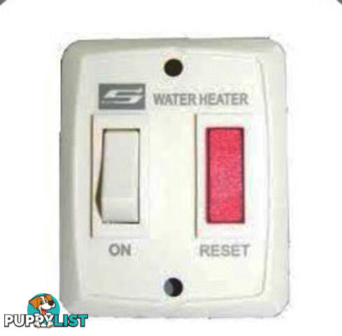 Suburban Switch & Plate Assy White