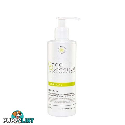 Natural Wonders Good Riddance Tropical Insect Repellent 250ml Pump