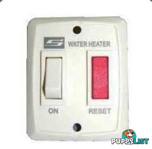 Suburban Switch & Plate Assy White