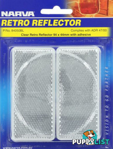 Reflector Clear 94x44