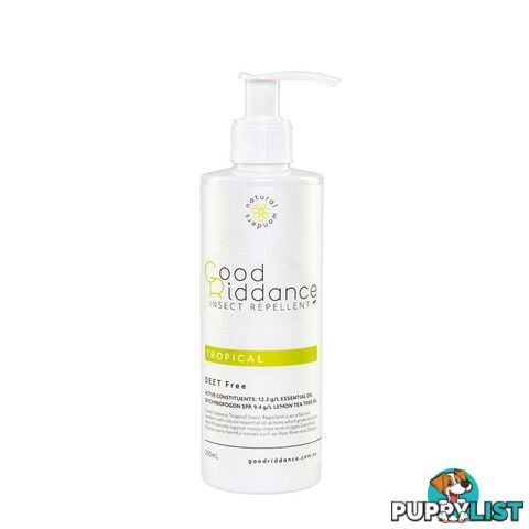 Natural Wonders Good Riddance Tropical Insect Repellent 250ml Pump