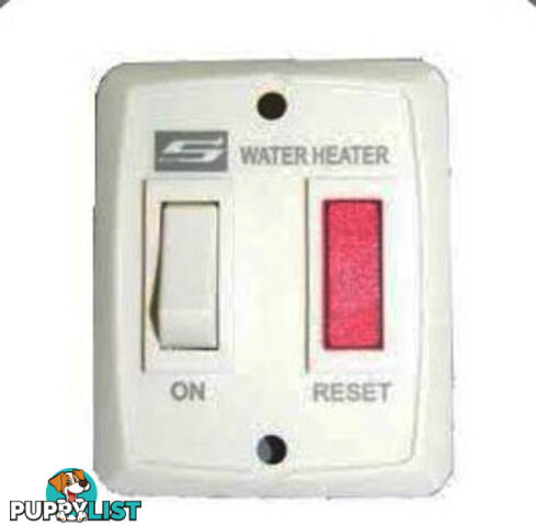 Suburban Switch & Plate Assy White