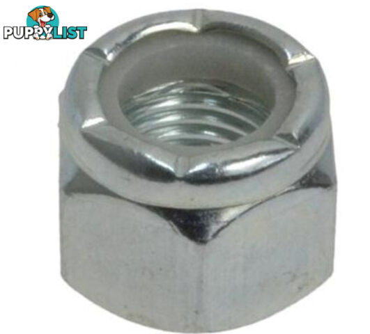 5/8" UNF Nyloc Nut - Zinc Plated