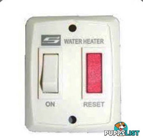 Suburban Switch & Plate Assy White