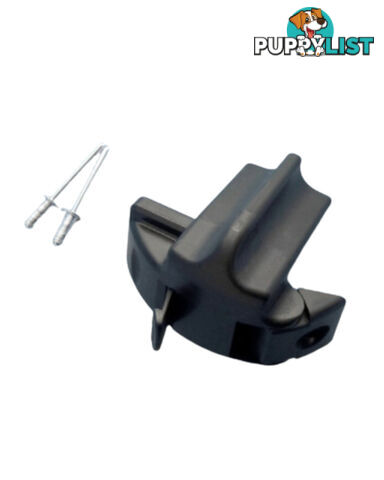 Travel Latch / Storage Lock (Black) - Suit Carefree Fiesta Awnings