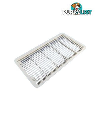 Large Wall Vent Plus Frame to suit Fridges over 100L - 490w X 249h