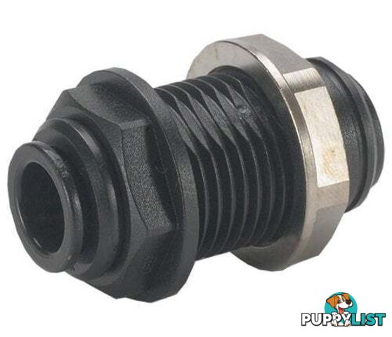 John Guest 12mm Bulkhead Adaptor