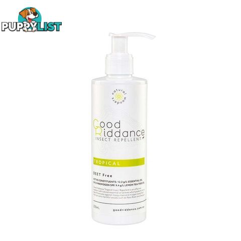 Natural Wonders Good Riddance Tropical Insect Repellent 250ml Pump