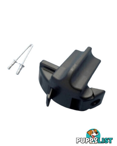 Travel Latch / Storage Lock (Black) - Suit Carefree Fiesta Awnings