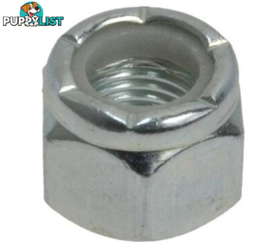 5/8" UNF Nyloc Nut - Zinc Plated