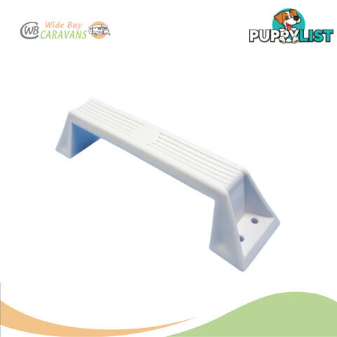 Camec Plastic Grab Handle - White