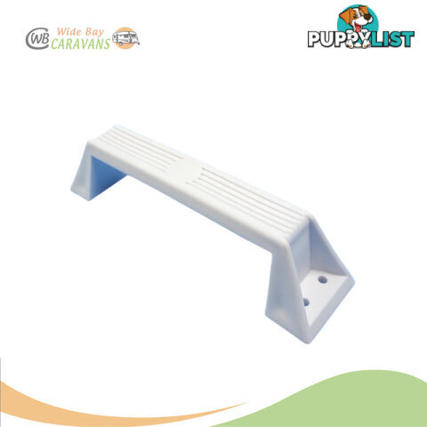 Camec Plastic Grab Handle - White