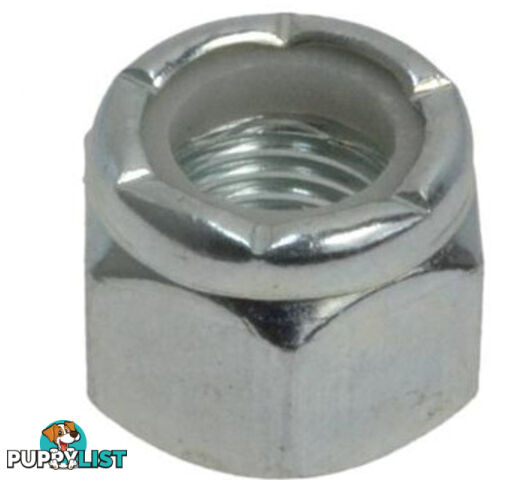 5/8" UNF Nyloc Nut - Zinc Plated