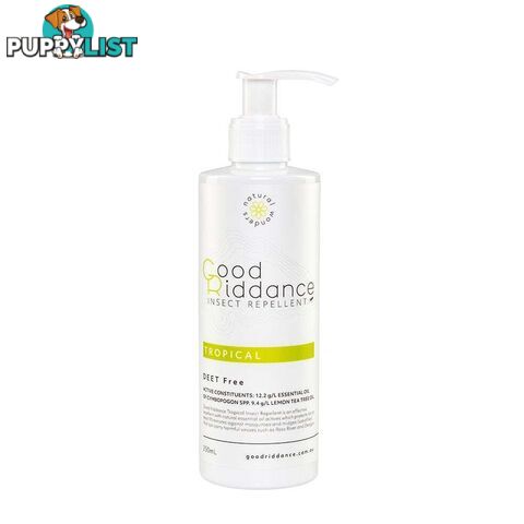 Natural Wonders Good Riddance Tropical Insect Repellent 250ml Pump