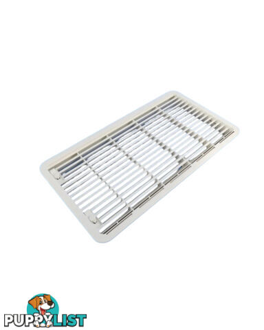 Large Wall Vent Plus Frame to suit Fridges over 100L - 490w X 249h
