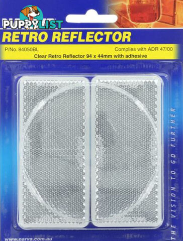 Reflector Clear 94x44