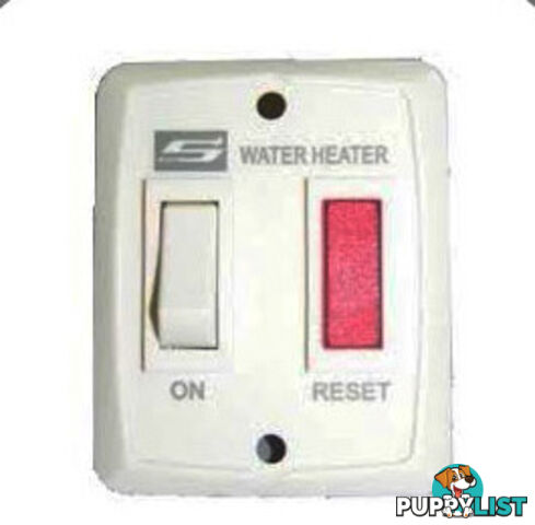 Suburban Switch & Plate Assy White