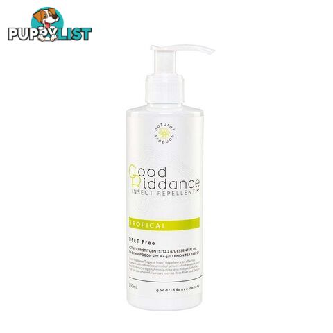 Natural Wonders Good Riddance Tropical Insect Repellent 250ml Pump