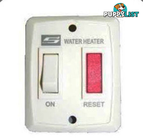 Suburban Switch & Plate Assy White