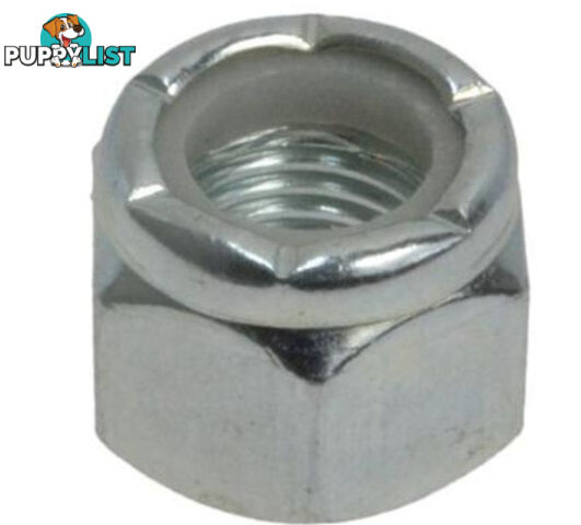 5/8" UNF Nyloc Nut - Zinc Plated