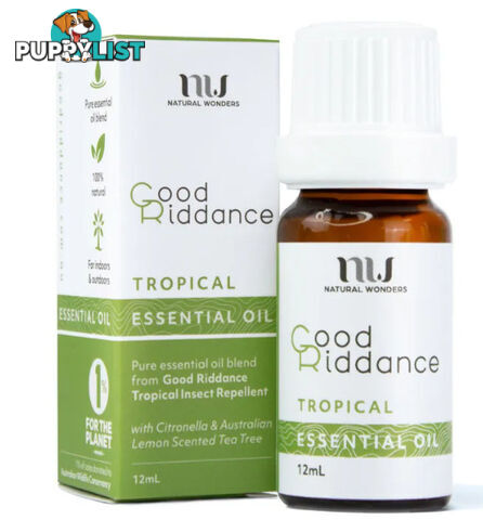 Natural Wonders Good Riddance Tropical Essential Oil 12ml