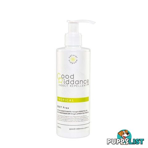 Natural Wonders Good Riddance Tropical Insect Repellent 250ml Pump