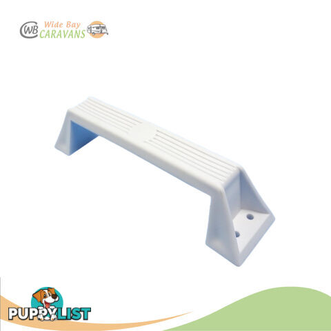 Camec Plastic Grab Handle - White