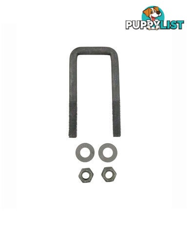 50Rnd x 5 1/2" Galv U/Bolt with nuts and washer