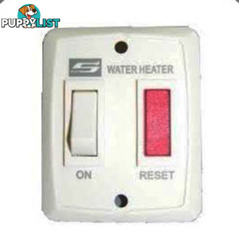 Suburban Switch & Plate Assy White