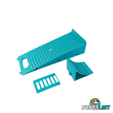 Camec Wheel Leveller - Chock & Anti-Slip Plate Kit - Suit One Wheel