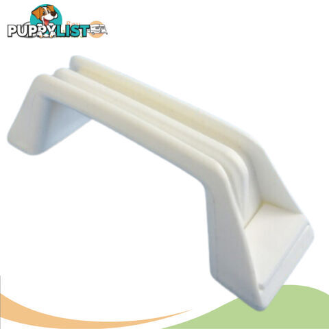 Plastic Grab Handle - White