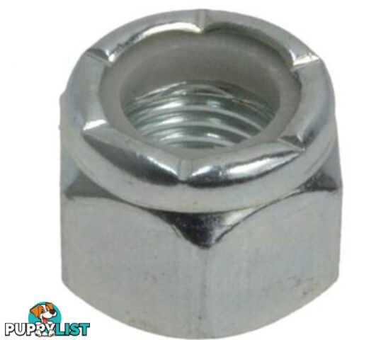 5/8" UNF Nyloc Nut - Zinc Plated