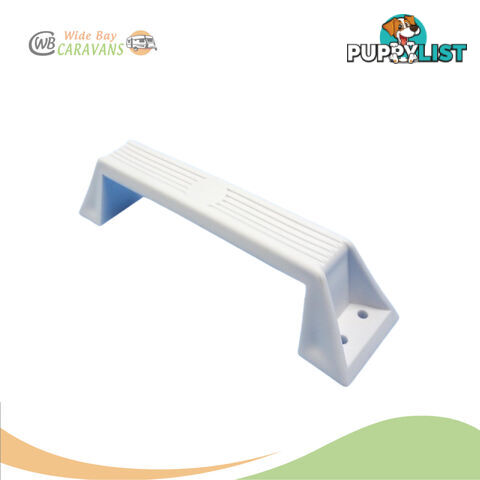 Camec Plastic Grab Handle - White