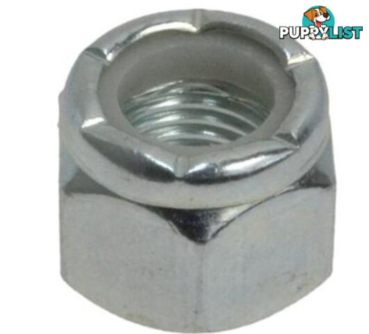 5/8" UNF Nyloc Nut - Zinc Plated