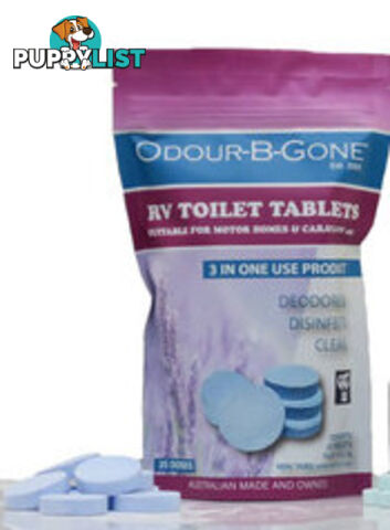 Odour B Gone - 25 tablet pack lavender