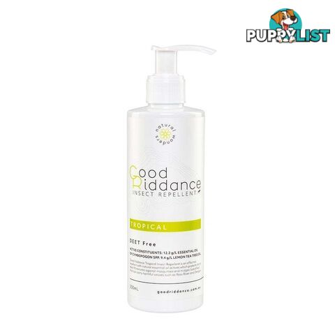 Natural Wonders Good Riddance Tropical Insect Repellent 250ml Pump