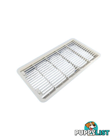 Large Wall Vent Plus Frame to suit Fridges over 100L - 490w X 249h