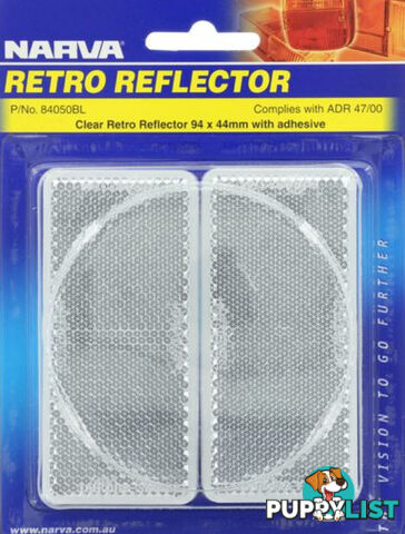 Reflector Clear 94x44