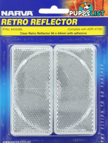 Reflector Clear 94x44