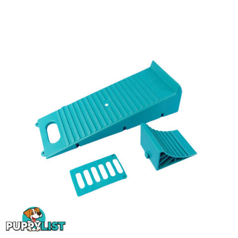 Camec Wheel Leveller - Chock & Anti-Slip Plate Kit - Suit One Wheel