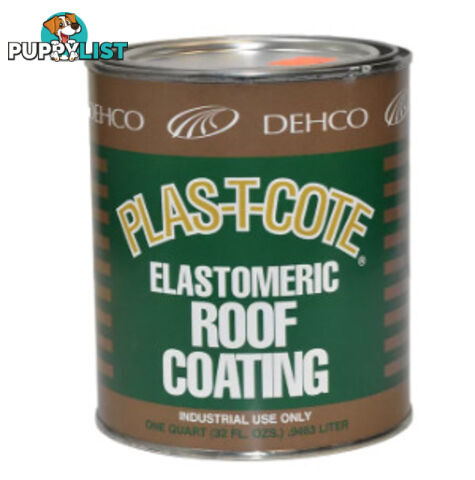 Plas-T-Cote Roof Sealer White 946ml. 49338/OLD47032