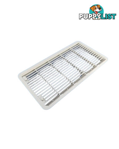 Large Wall Vent Plus Frame to suit Fridges over 100L - 490w X 249h