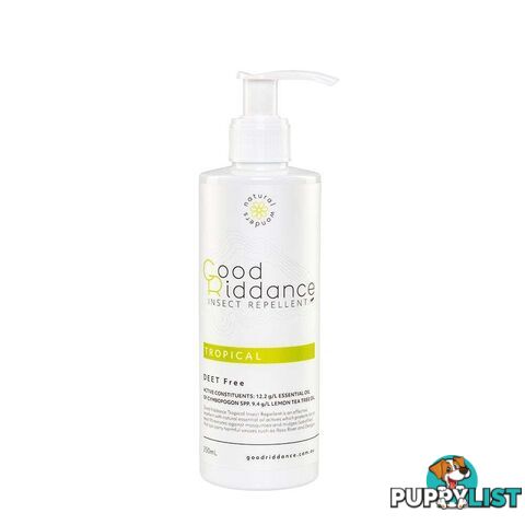 Natural Wonders Good Riddance Tropical Insect Repellent 250ml Pump