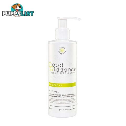 Natural Wonders Good Riddance Tropical Insect Repellent 250ml Pump