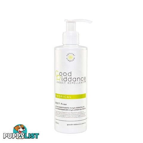 Natural Wonders Good Riddance Tropical Insect Repellent 250ml Pump