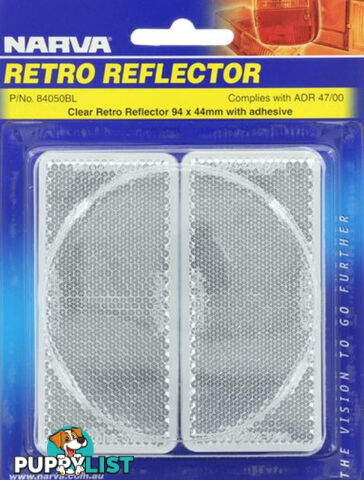 Reflector Clear 94x44