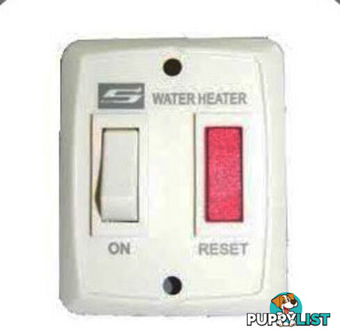 Suburban Switch & Plate Assy White