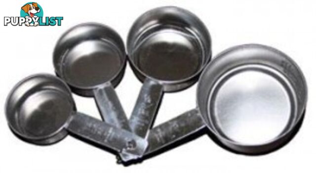 Measuring Cups 4 Piece Set - Stainless Steel - MPN: 1894