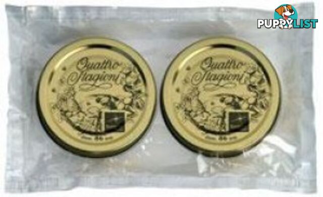 Quattro Stagioni Preserving Jar Lids - Large 86mm - Pack of 2 - Bormioli Rocco - MPN: 1877