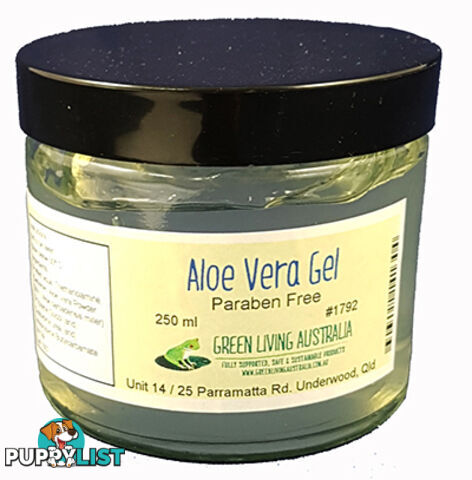 Aloe Vera Gel - 250 grams - Green Living Australia - MPN: 1792